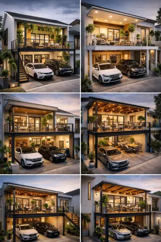 Mezannine Teras Rumah Keren di Pondok Melati