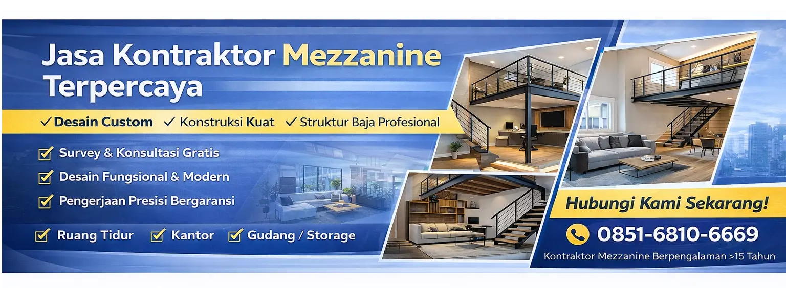Jasa Pembuatan Mezzanine pondokmelati Bergaransi